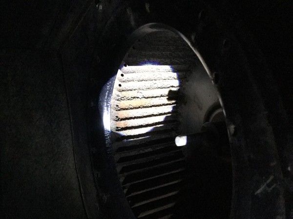 Mold on furnace