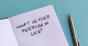 A notebook that has the words 