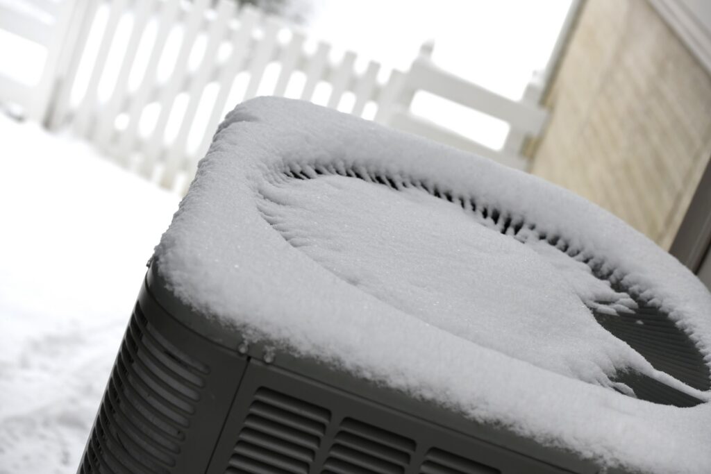 Ice Buildup on Your Outdoor Heat Pump: When Winter Frost Becomes a Serious Breakdown Risk